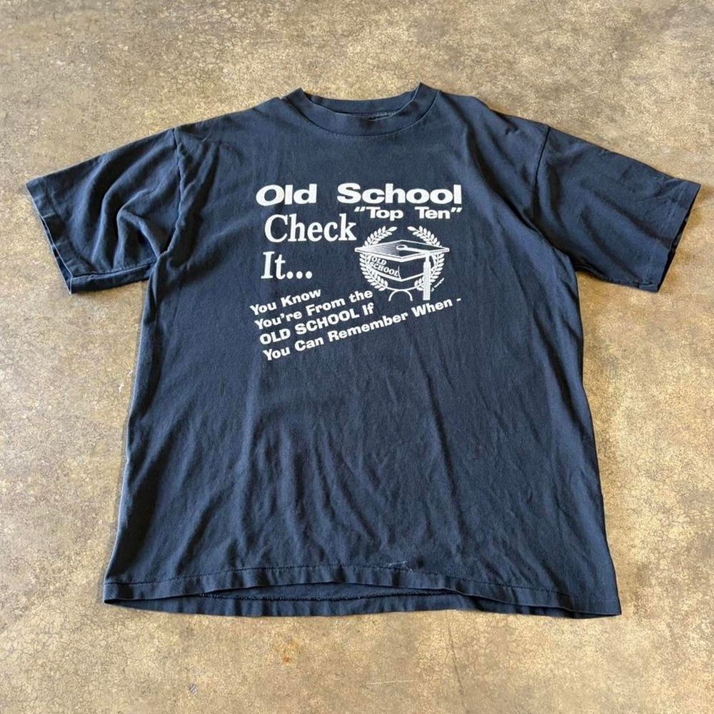 80s old school top 10 tee
